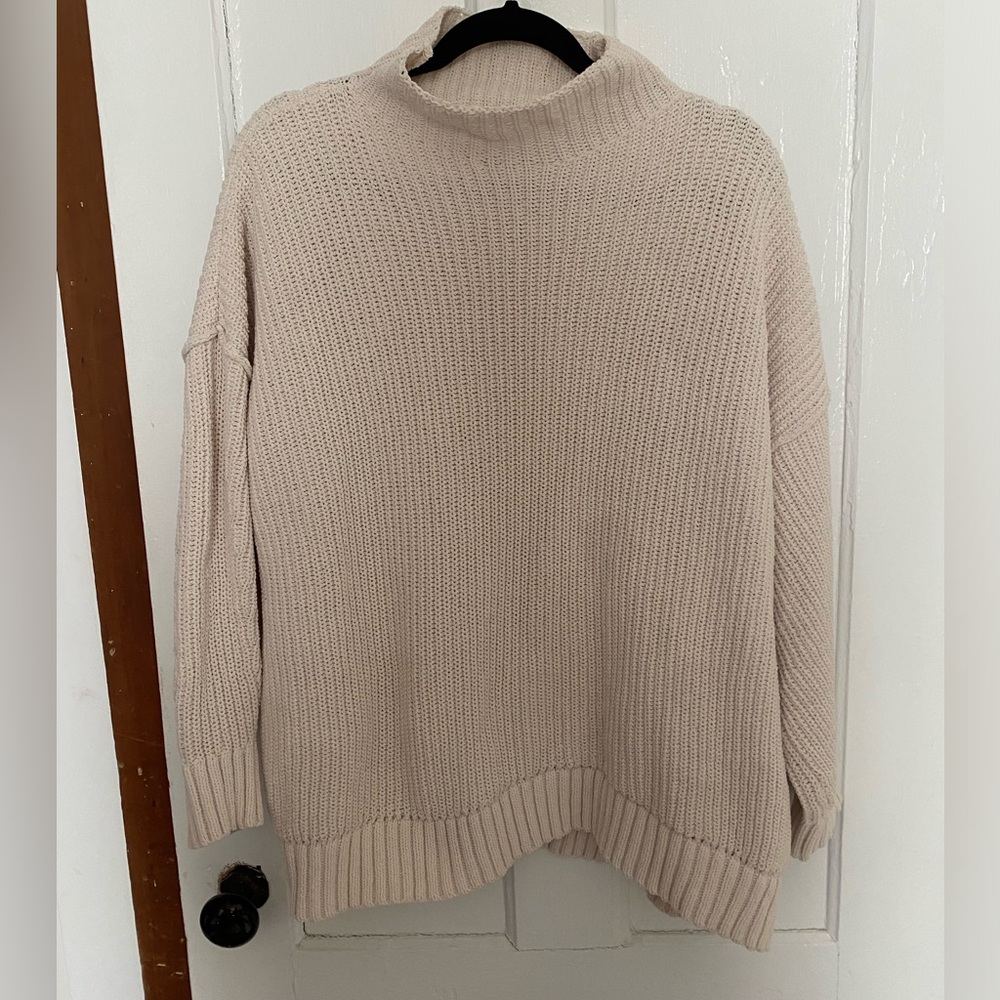 Cozy mock neck sweater